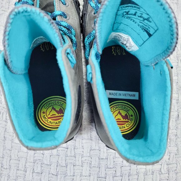 Unisex Converse CTAS 70 Bosey Hi Mountain Club Leather Boots Shoes Size 5 Womens - Picture 4 of 8